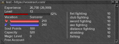 Signature for player test